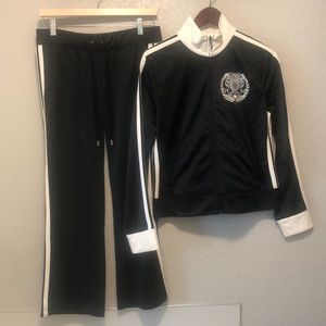 Y2K Juicy Couture Black Tracksuit
